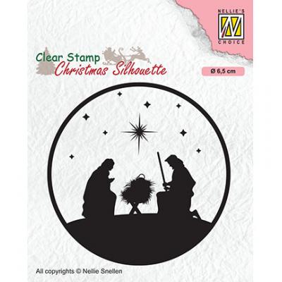 Nellie's Choice Clear Stamp - Nativity
